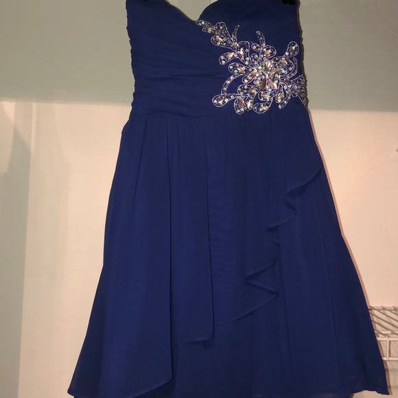 princess polly baby blue dress Mermaid Dusty Blue Satin Bridesmaid Dress One Shoulder – alinanova